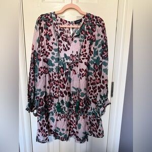 Beautiful Women's Multicolor Patterned Dress, New